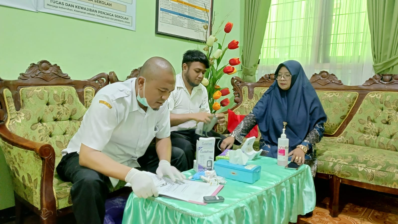 Skrinning Kesehatan Bapak/Ibu Guru MI & UMMI 
