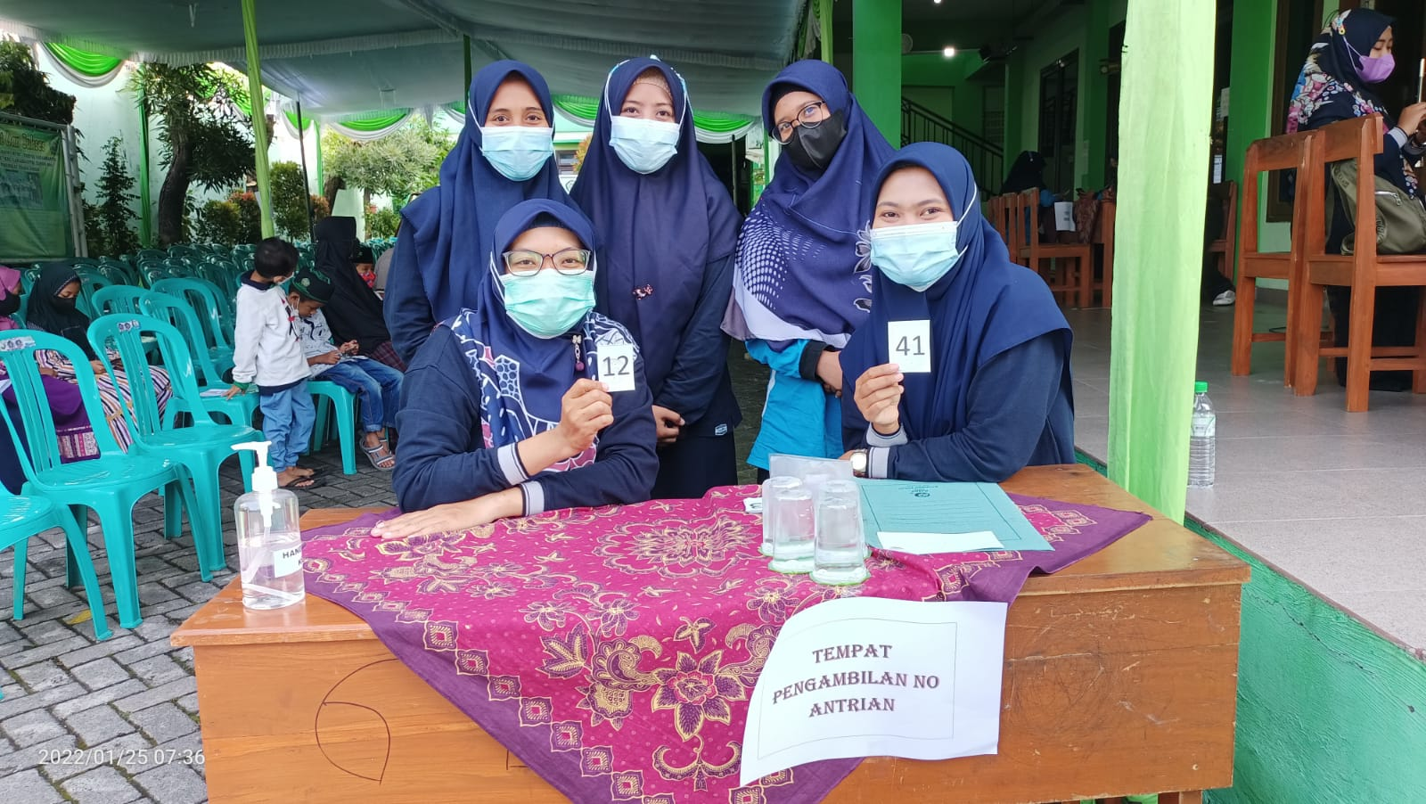 tempat pengambilan no antrian