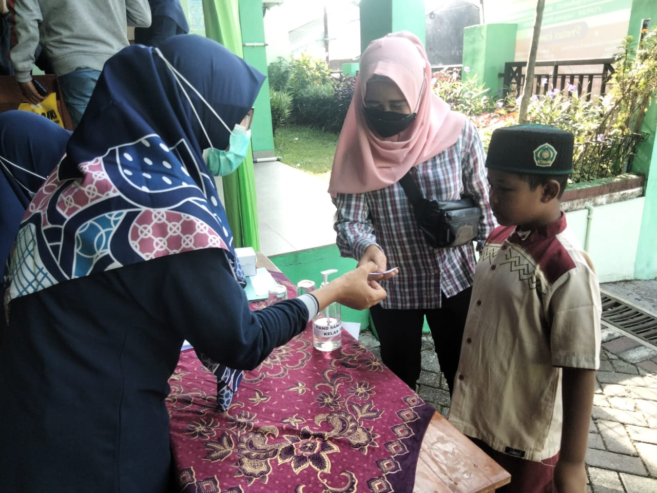 proses pengambilan no antrian