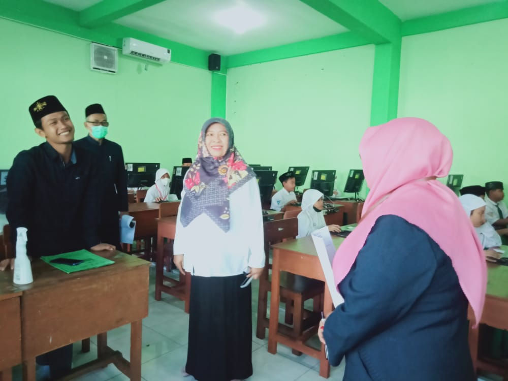 ANBK HARI PERTAMA SESI 1 DAN MONEV ANBK