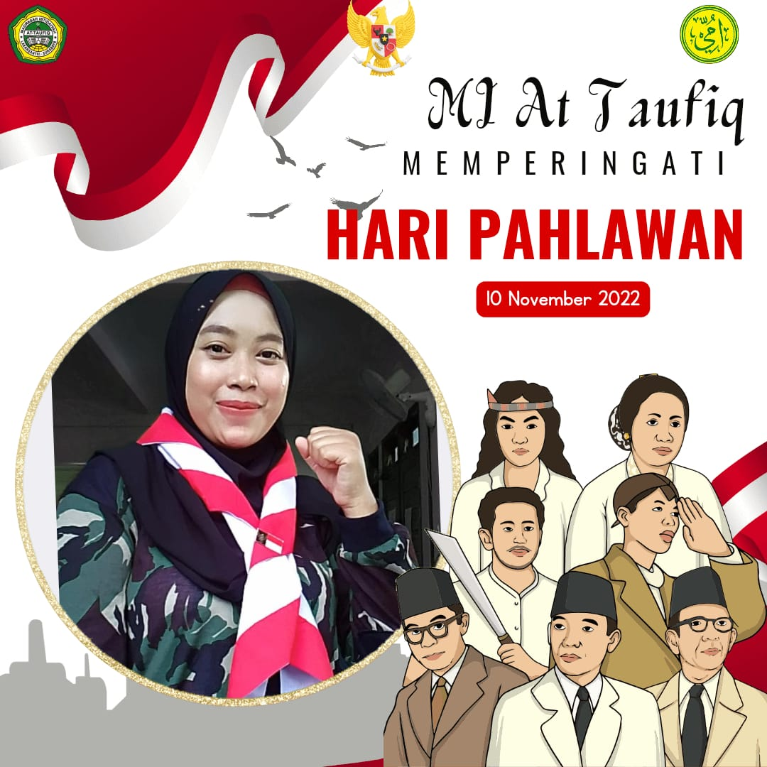 TWIBBON HARI PAHLAWAN (DIA PUTRI PRATAMA, S.Pd)