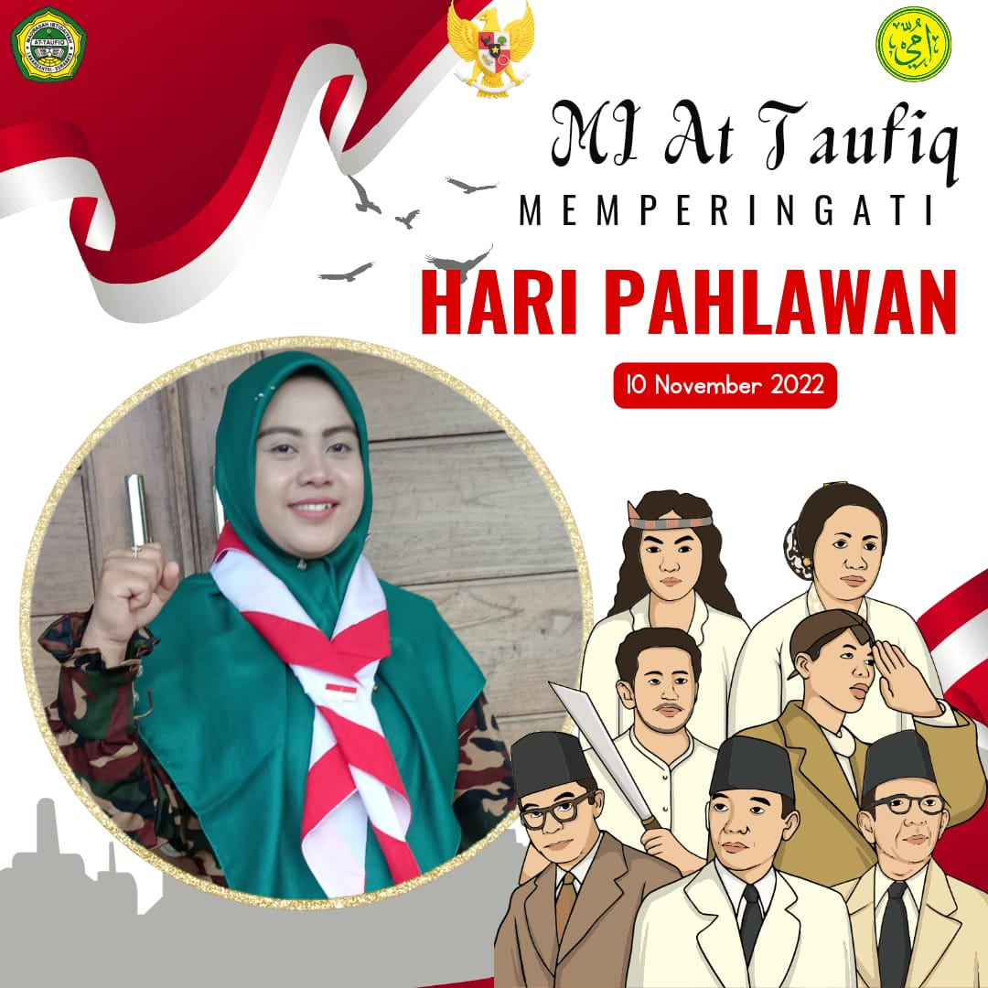 TWIBBON HAI PAHLAWAN (HESTIN KUSMIANINGSIH, S.Pd)