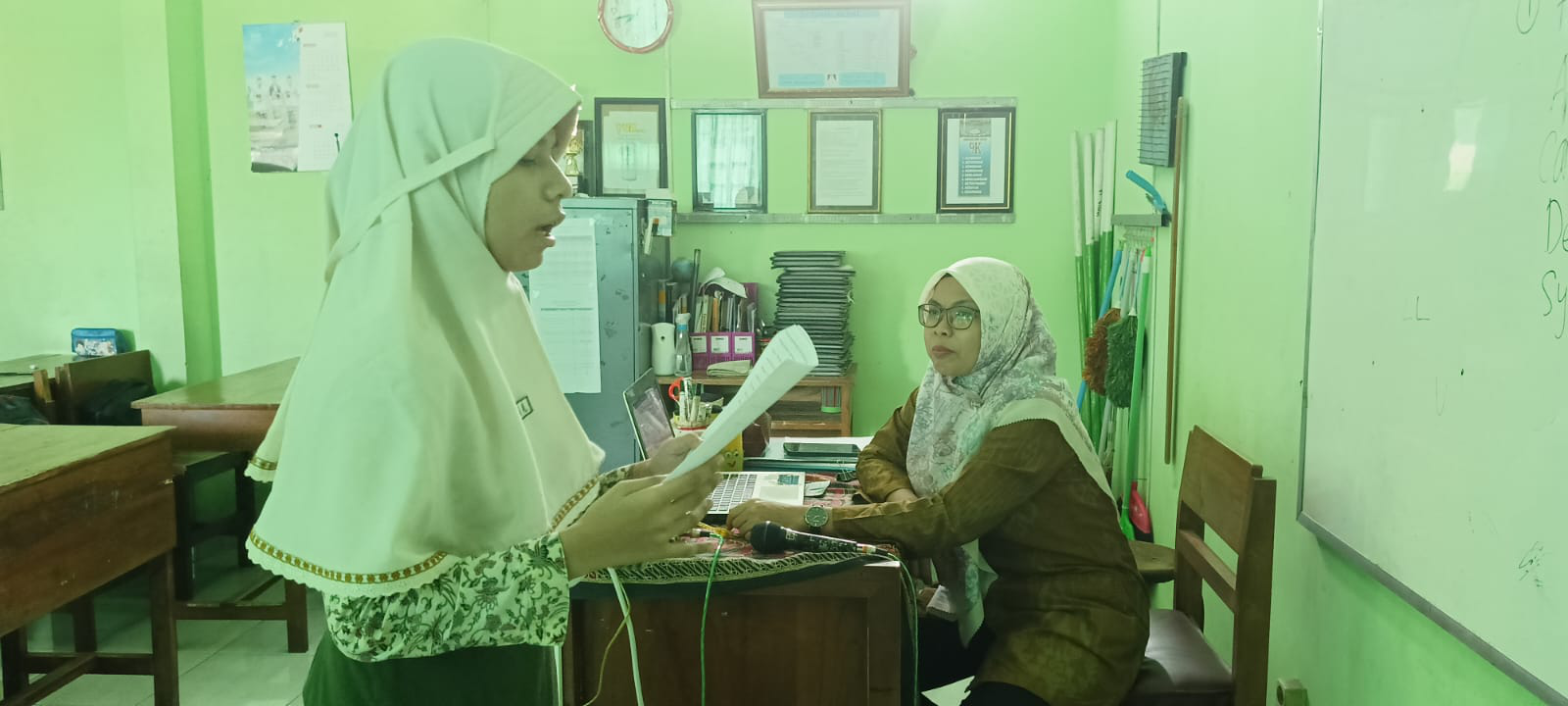 Ujian Praktik Untuk Kelas 6 A, B, C
